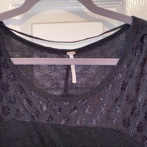 Free People High Low Top